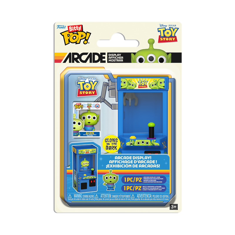Pixar Bitty Pop! Arcade Alien Glow - Toy Story disney