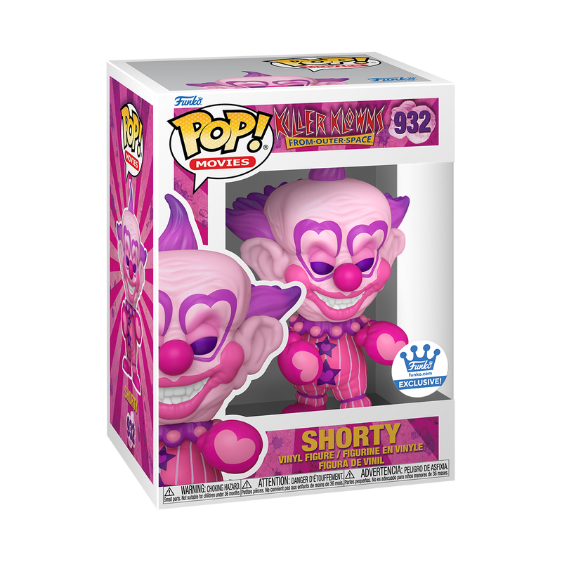 Killer Klowns from Outer Space Pop! Shorty Valentine Funko Exclusive #932