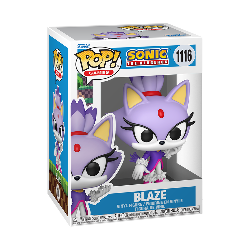 Sonic the Hedgehog Funko Pop! Blaze the Cat #1116