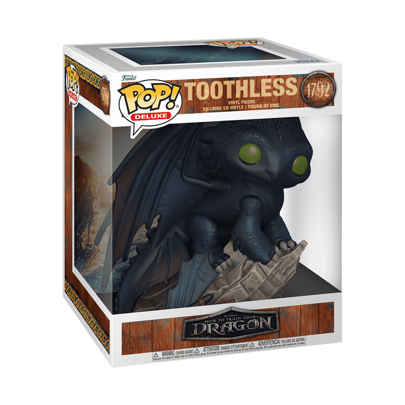 How to Train Your Dragon Pop! Deluxe Toothless #1792
