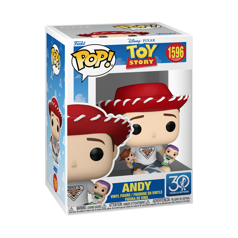 Disney Pop! Toy Story 3oth anniversary : Andy #1596