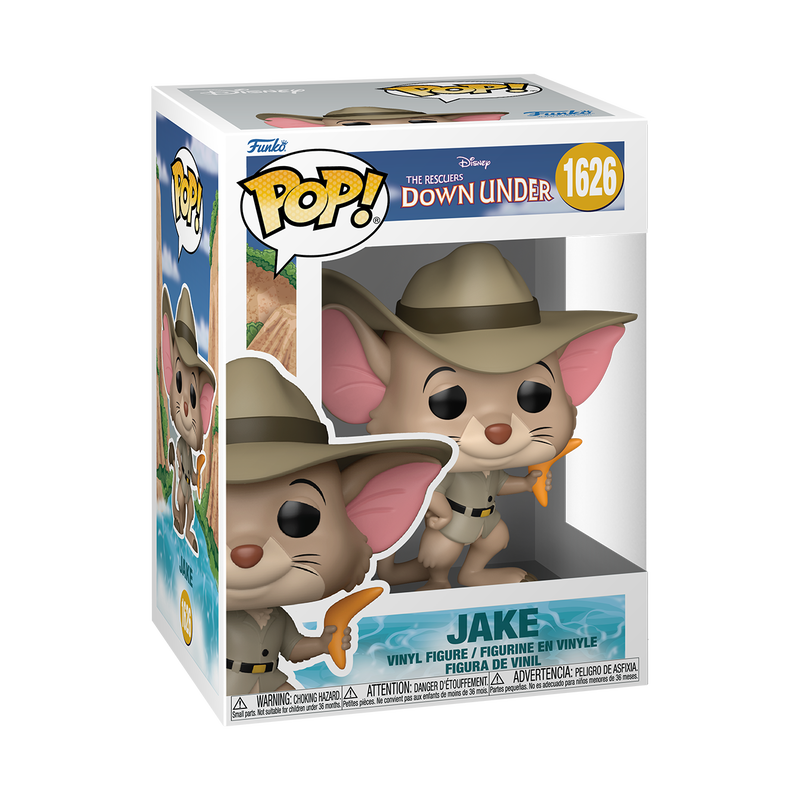 Disney Funko Pop!  Rescuers Down under set :  miss bianca , Bernard, & Jake set