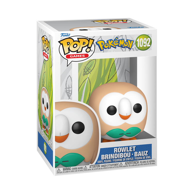 Pokémon Funko Pop!  Rowlet #1092