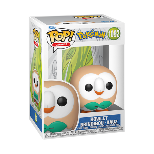 Pokémon Funko Pop!  Rowlet #1092