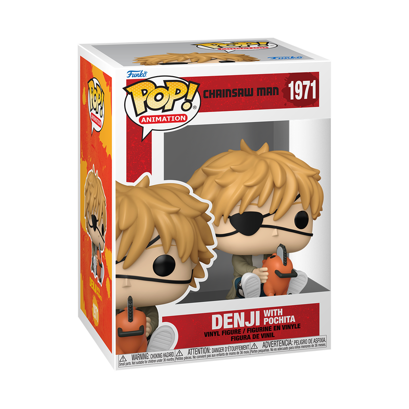 Anime Funko :Chainsaw Man Pop! Denji with Pochita #1971