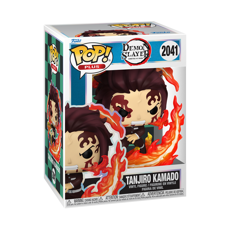 Demon Slayer Funko Pop plus!  Tanjiro Kamado #2041 Dancing Flash