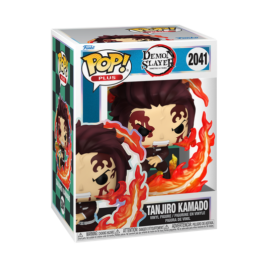 Demon Slayer Funko Pop plus!  Tanjiro Kamado #2041 Dancing Flash