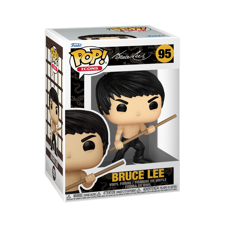 Bruce Lee Funko Pop! Bruce Lee with Bo Staff #95