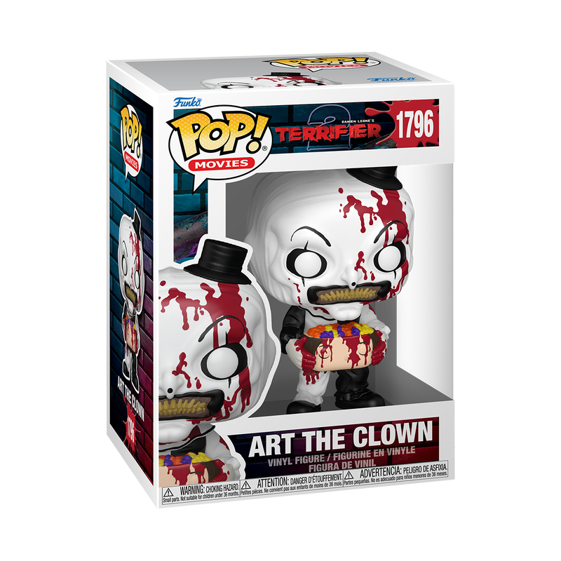 Horror : Terrifier Pop! Art the Clown with Candy Filled Head #1796