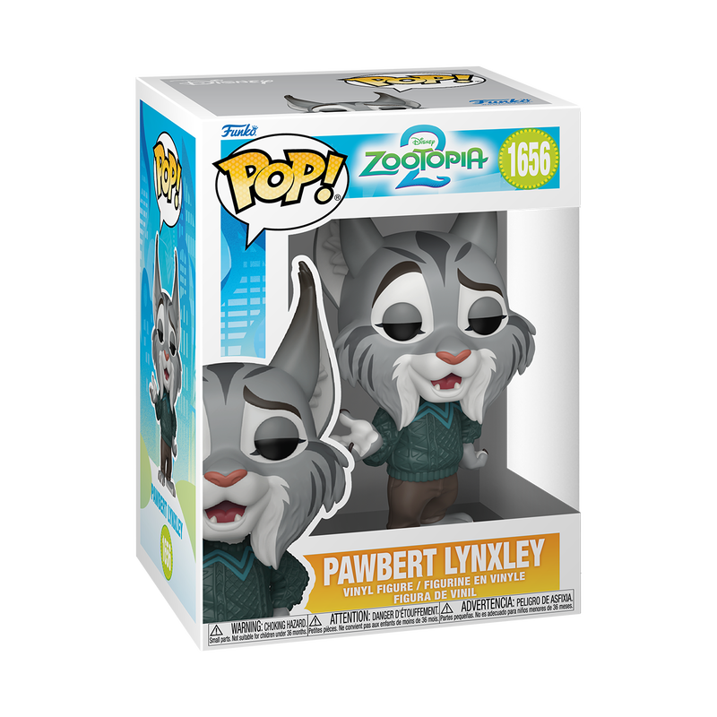 Disney Pop! Zootopia 2 : Pawbert Lynxley #1656