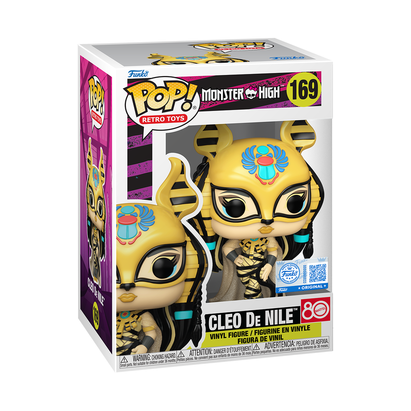 Funko Pop! Retro Toys: Monster High Cleo DeNile Haunt Couture #169 Funko Exclusive