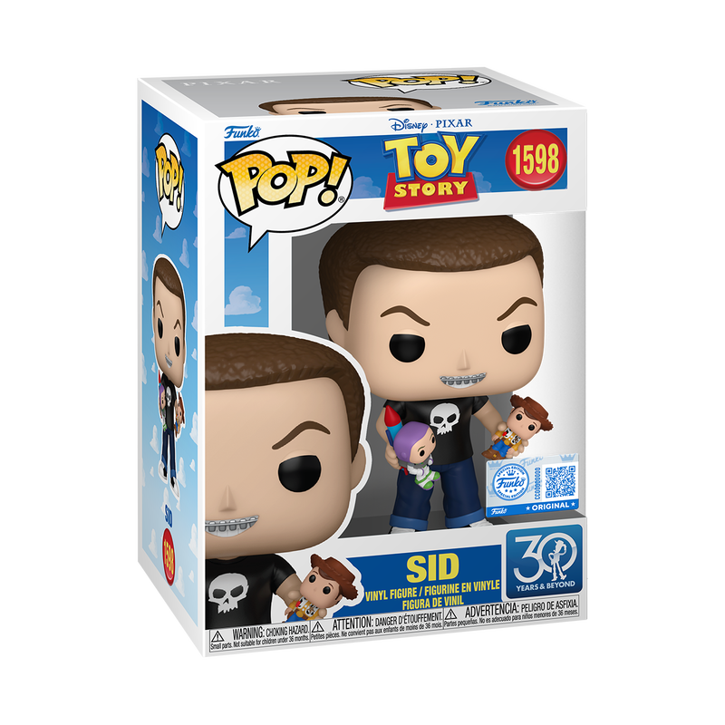Disney Pop! Toy Story 3oth anniversary : Sid #1598 exclusive