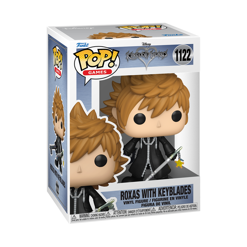 Funko Pop : Video Games : Roxas with Keyblades #1122