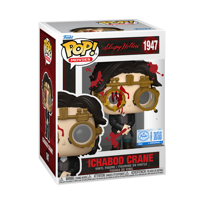 Sleepy Hollow Pop! Ichabod Crane (Bloody) #1947 Entertainment Earth Exclusive