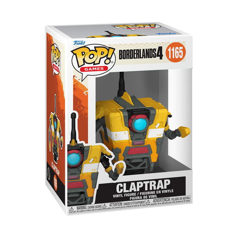 Funko Pop : Video Games : Borderlands ! Claptrap (Borderlands 4) #1165