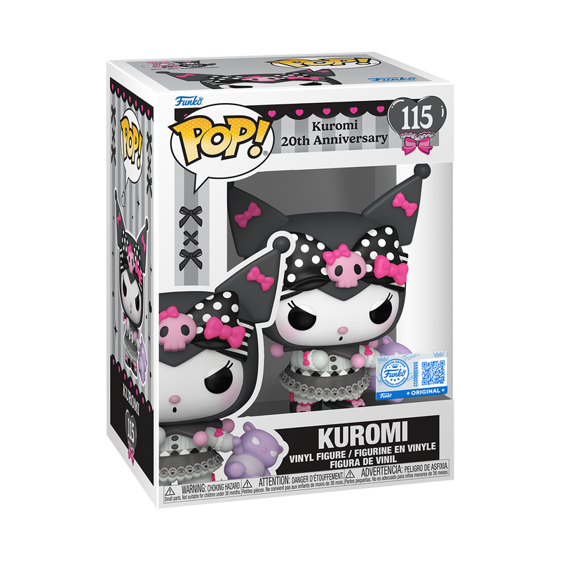 Hello Kitty My Melody 20th Anniversary Funko Pop : Kuromi with baku #115 Shared Exclusive