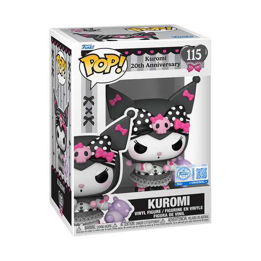 Hello Kitty My Melody 20th Anniversary Funko Pop : Kuromi with baku #115 Shared Exclusive