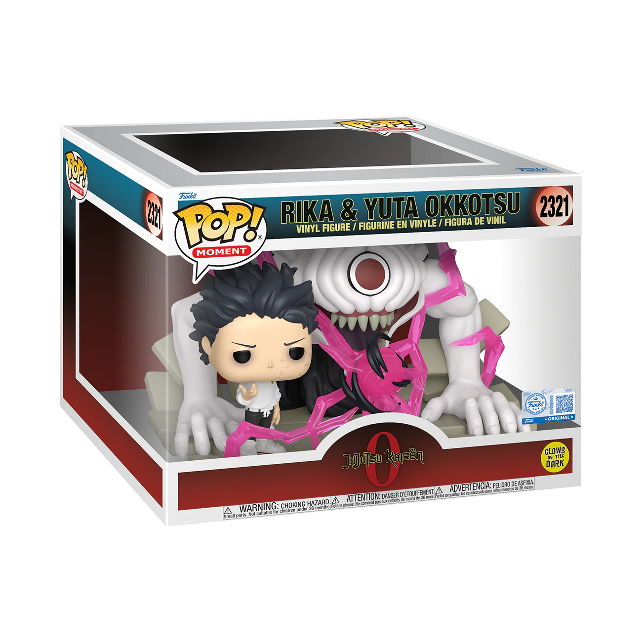 Funko Pop! Moment: Jujutsu Kaisen 0: Rika & Yuta Okkotsu #2321 Exclusive