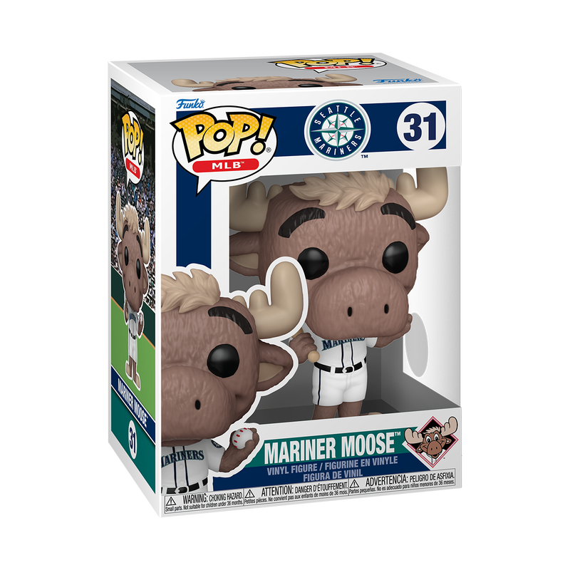 MLB Funko Pop! Seattle Mariners : Mascot : Mariner Moose #31
