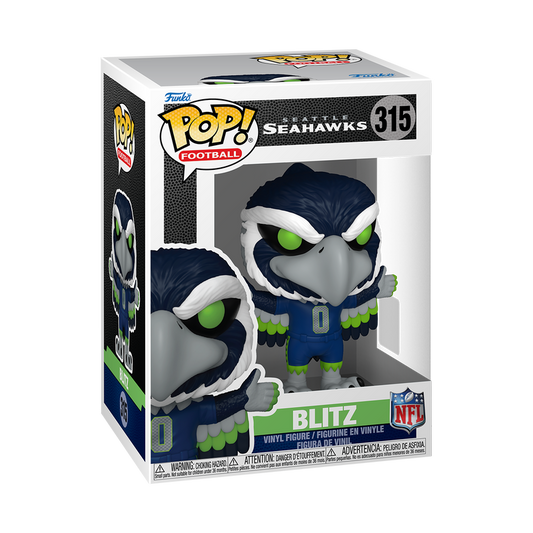 NFL Pop!  Mascot :  Blitz #315 Seattle Seahawks