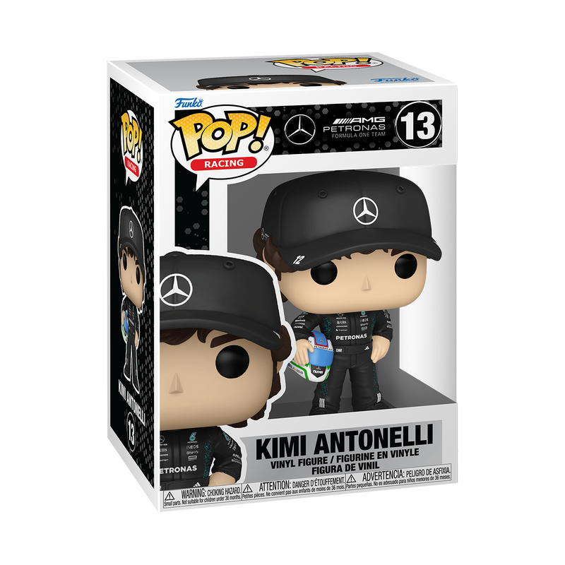 F1 Formula one Funko Pop : Mercedes-AMG Petronas Pop! Kimi Antonelli #13