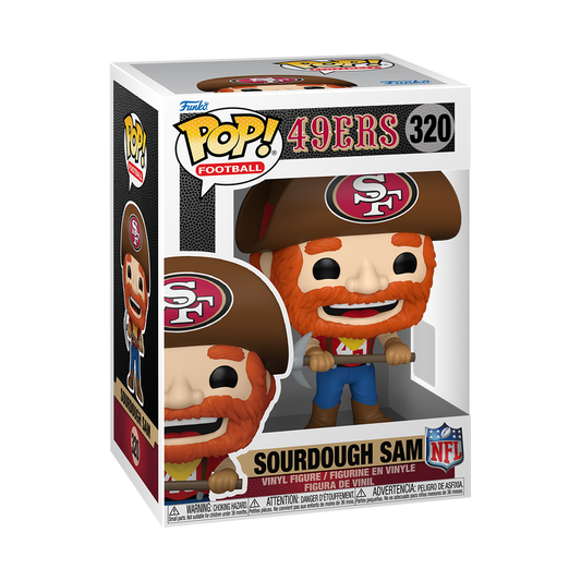 NFL Pop!  Mascot :  Sourdough Sam #320