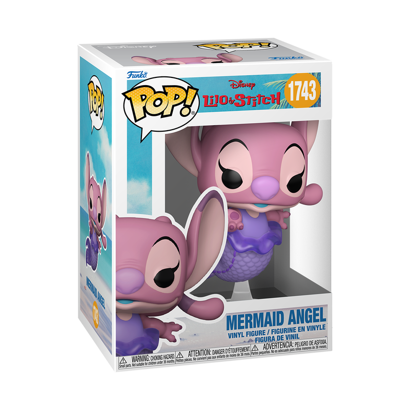 Disney Stitch Pop! Mermaid Angel #1743