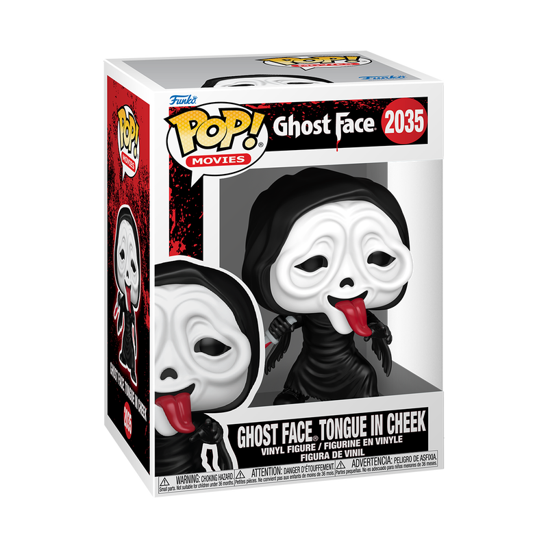 Scream Pop! Ghost Face Tongue in Cheek #2035