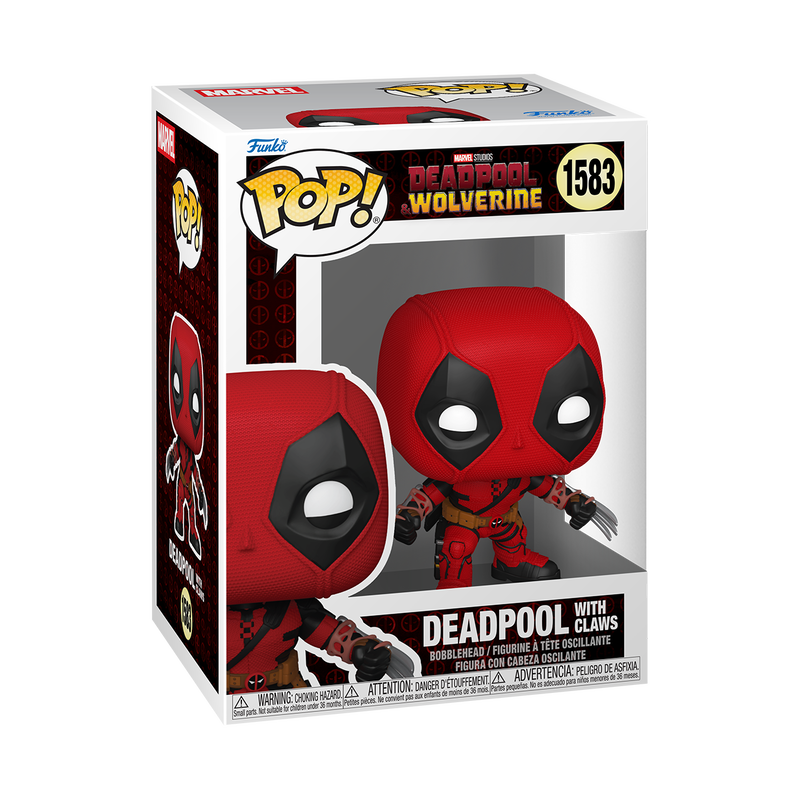 Marvel Pop! Deadpool with Claws #1583