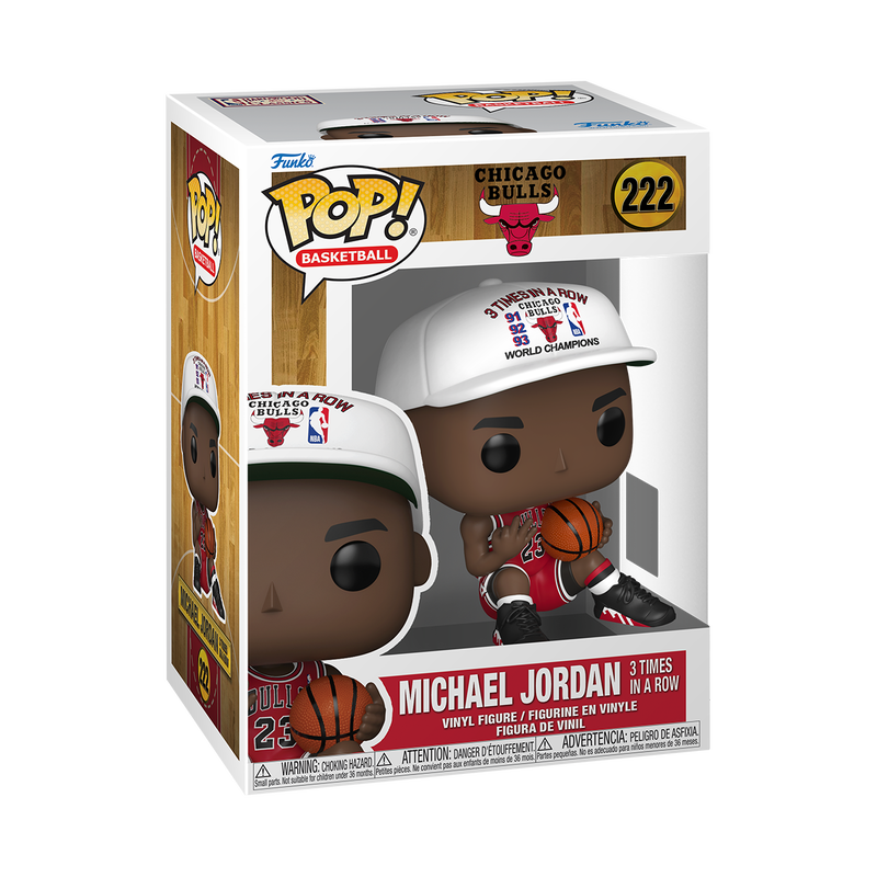 NBA Pop! Michael Jordan 3 Times in a Row #222 Chicago Bulls