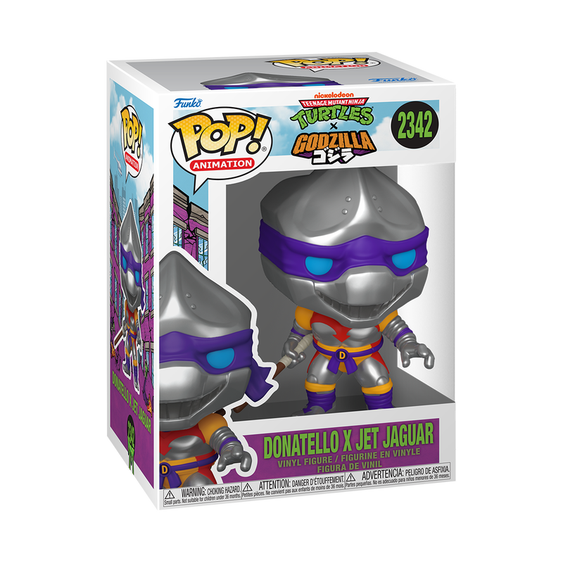 Teenage Mutant Ninja Turtles Pop! Donatello x Jet Jaguar #2342