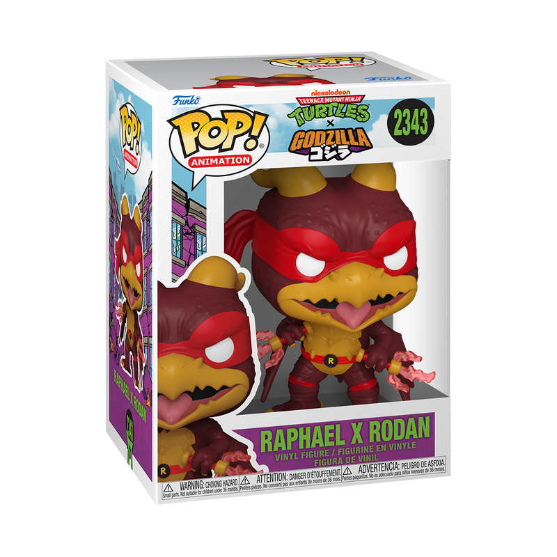 Teenage Mutant Ninja Turtles Pop! Raphael x Rodan #2343