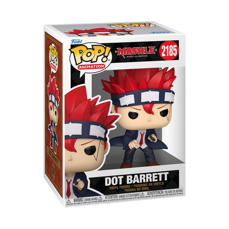 Anime Funko Pop : Mashle: Magic and Muscles Pop! Dot Barrett #2185