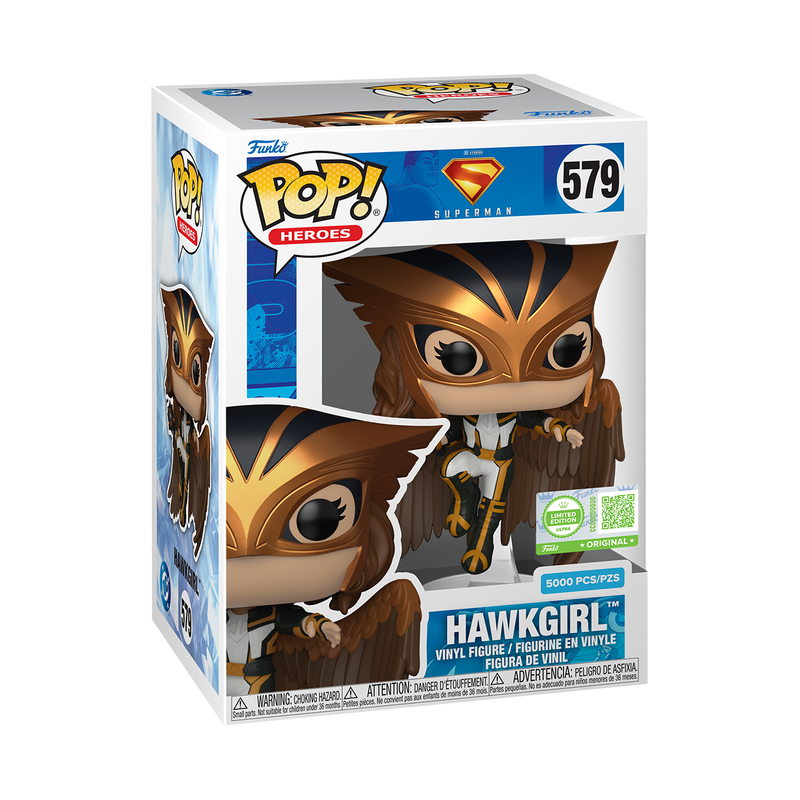 DC Comics Pop! Hawkgirl with Pop! Protector #579 Ultra #5000 Limited Edition LE
