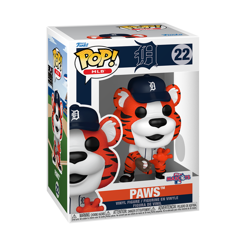 Funko MLB Pop! Paws #22 Detriot Tigers