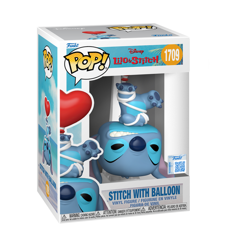 Funko Pop : Disney Pop! Stitch with Balloon #1709 Funko Exclusive