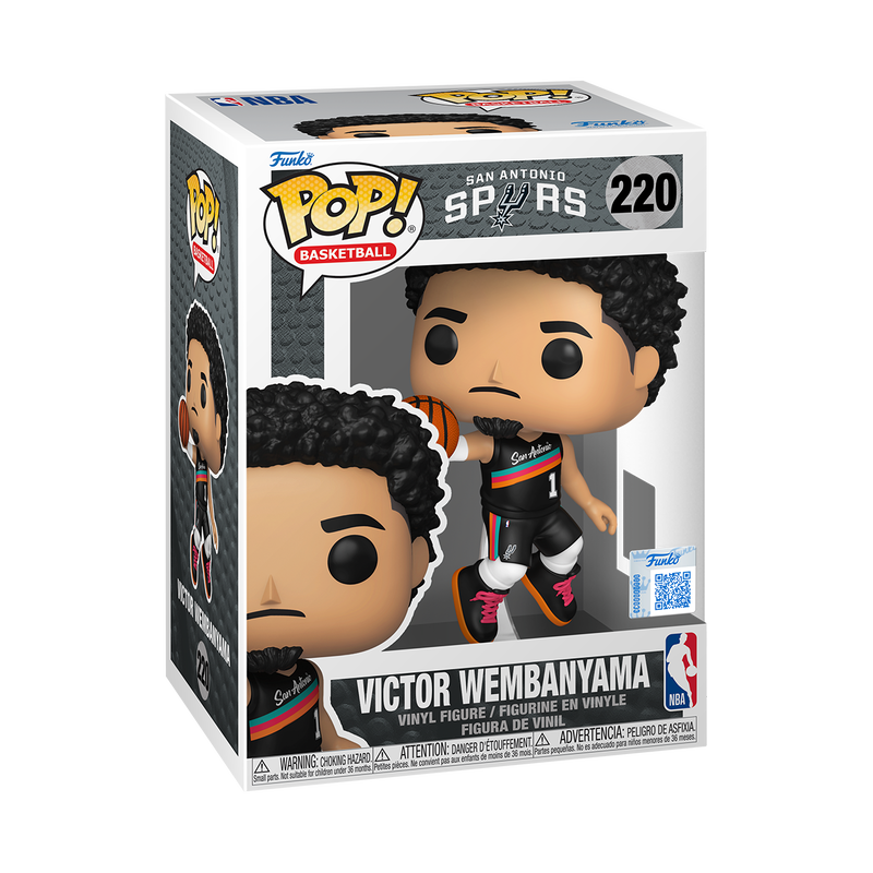 NBA Pop! NBA Pop! Victor Wembanyama (City Edition Uniform) #220 San Antonio Spurs