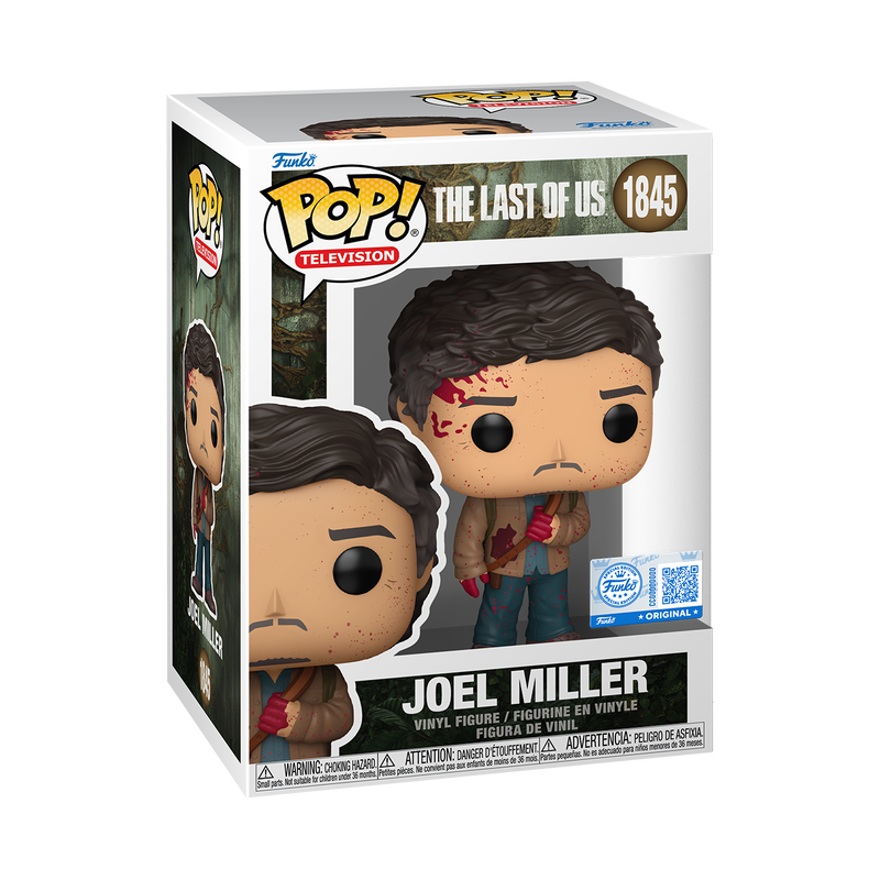 The Last of Us Pop! Joel Miller (Bloody) #1845 Entertainment Earth Exclusive