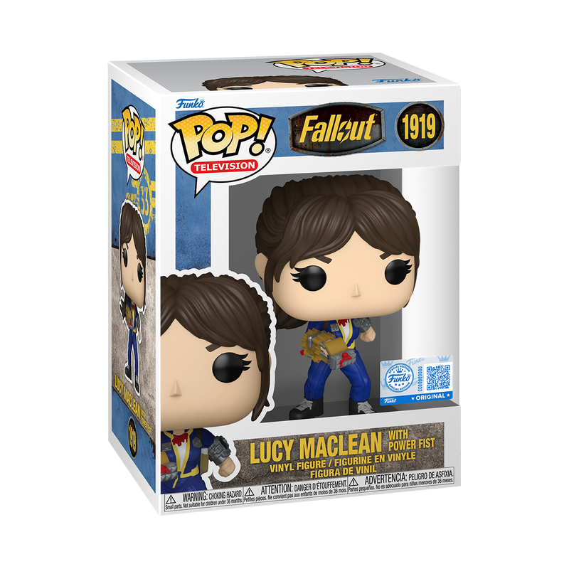 FUNKO POP! Fallout : Lucy Maclean with power Fist #1919 Exclusive