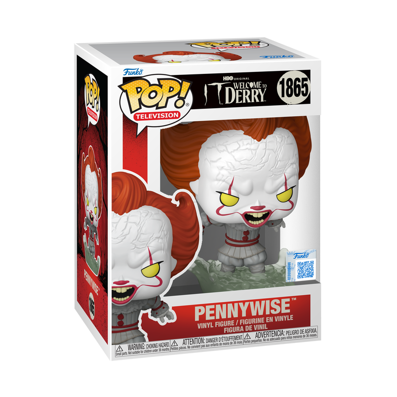 Horror IT Pop! Welcome To Derry Pennywise Splashing #1865 Exclusive