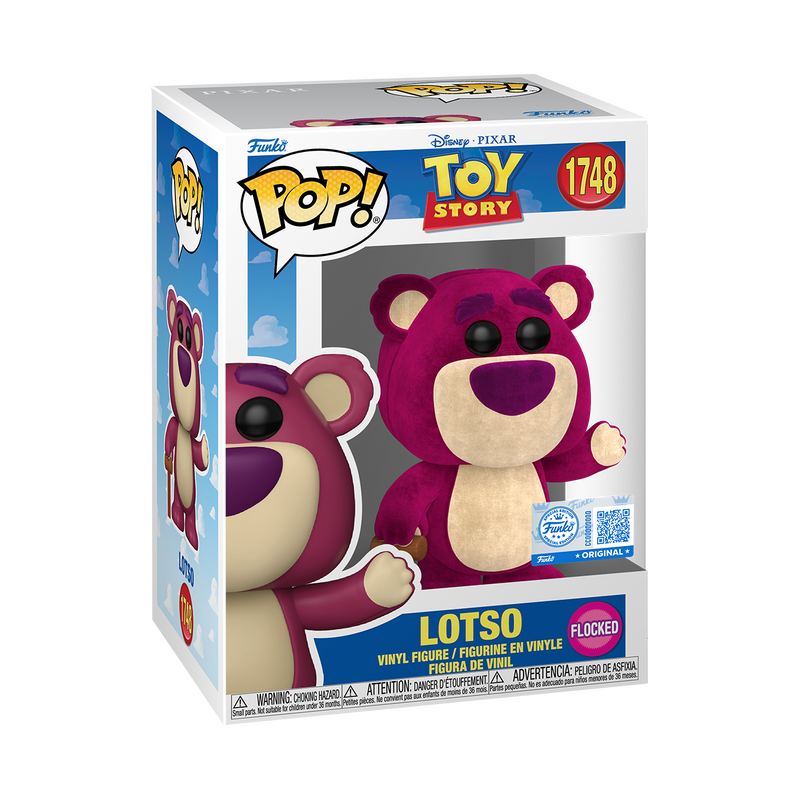 Disney Pixar Pop! Lotso (Flocked) #1748 Exclusive