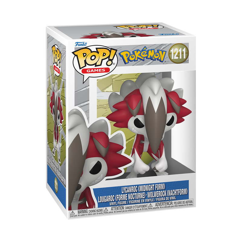 Pokémon Pop! Lycanroc (Midnight Form) #1211