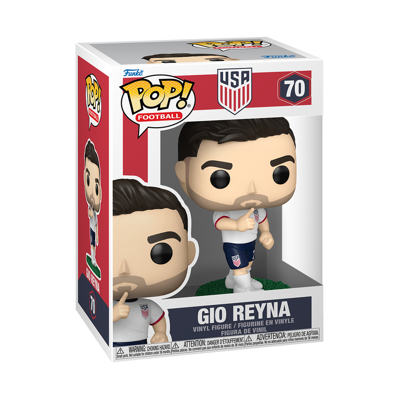 Funko Soccer MLS Pop Usa ! Gio Reyna #70