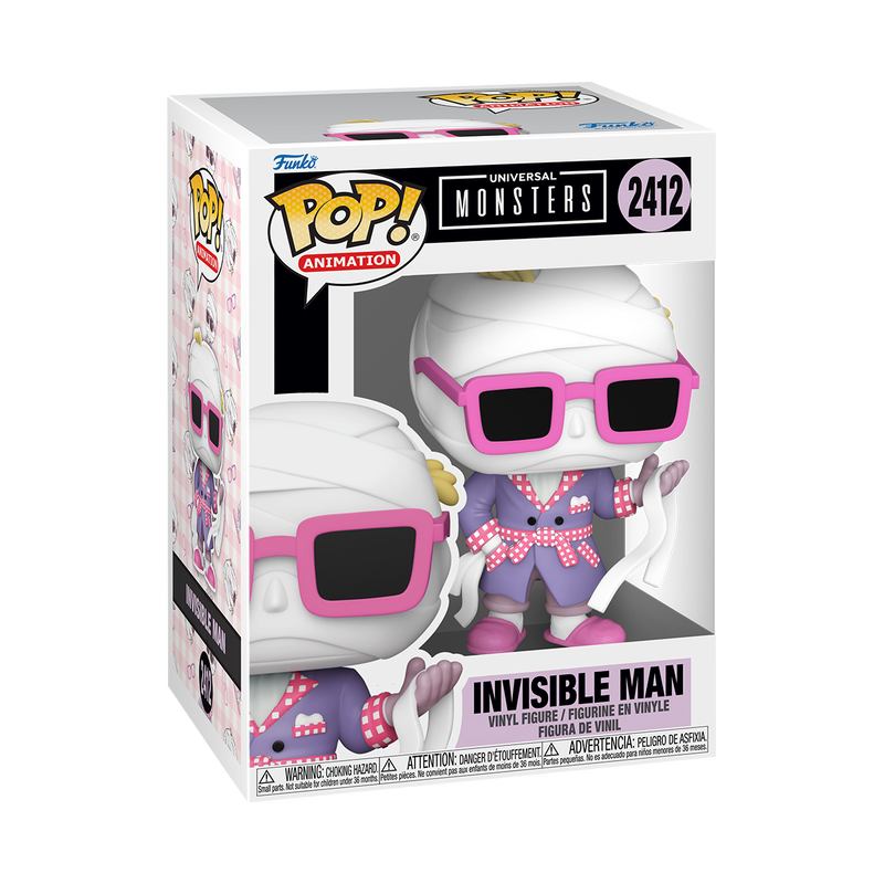 Universal Monsters : Invisible Man (Anime) #2412