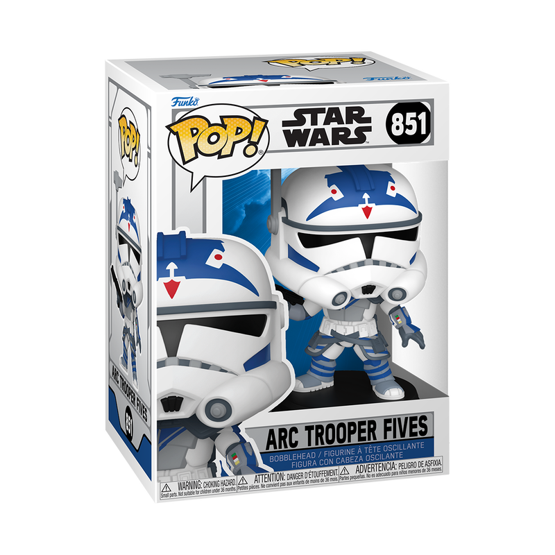 Star Wars Pop! Arc Troope Fives #851