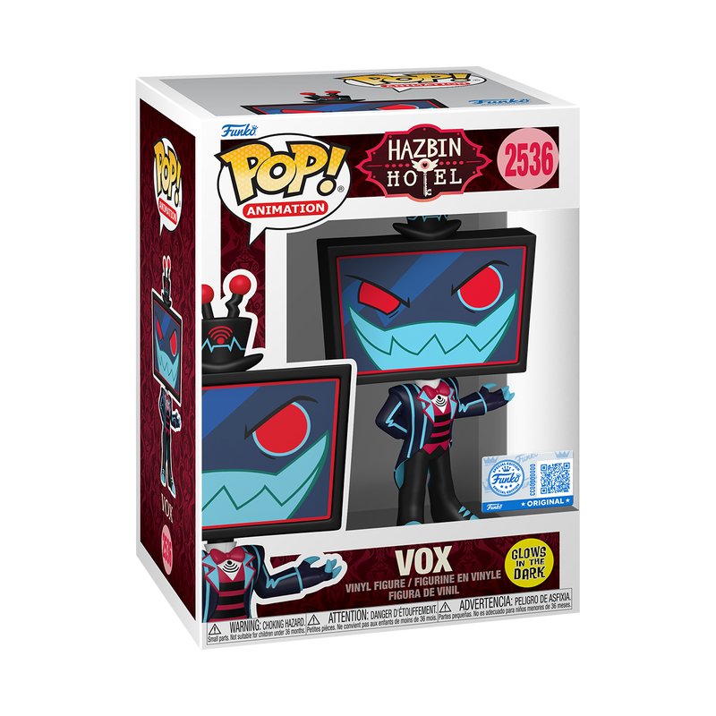 Hazbin Hotel Funko Pop! Vox Hot topic Exclusive #2536