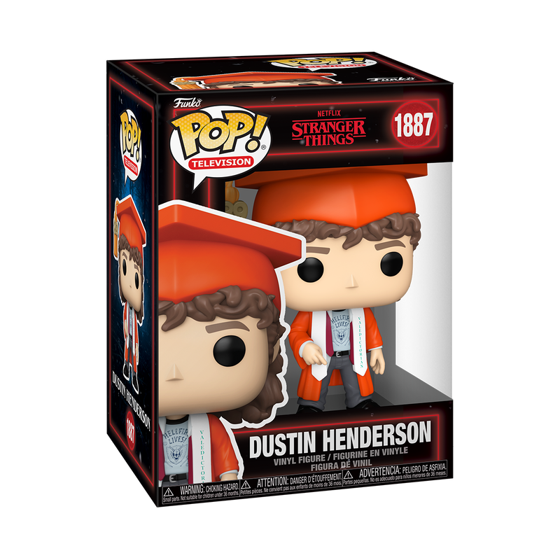 Stranger Things Season 5 Funko Pop! Dustin Henderson #1887 Graduation
