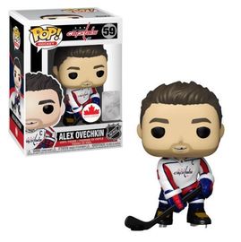 Funko Nhl Pop : Alex Ovechkin #59 Canadian Exclusive Washington Capitals
