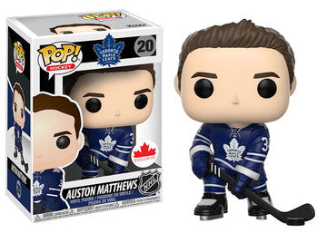 Funko Nhl Pop : Auston Matthews #20 Toronto Mapleleafs Canadian Exclusive