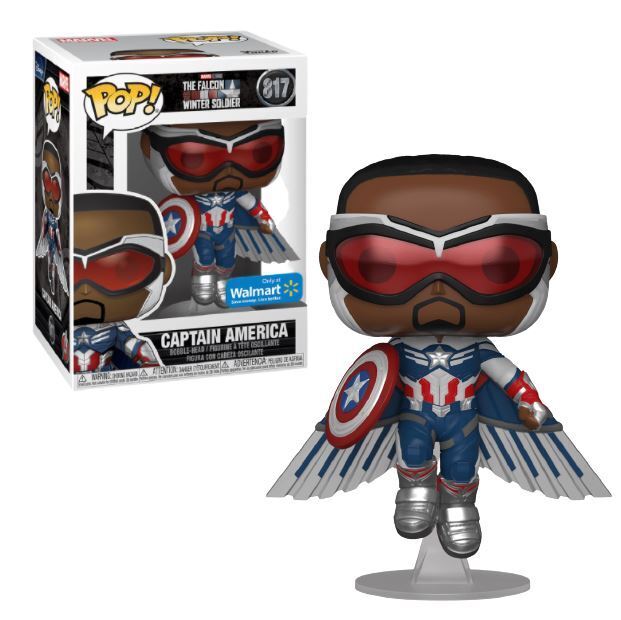 Funko Marvel Pop! Falcon & Winter Soldier : Captain America #817 Walmart Exclusive